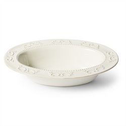 Sur La Table Pearl Oval Serving Bowl