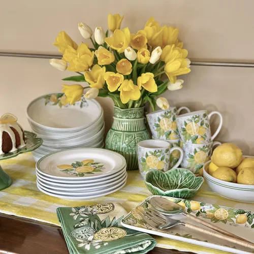 Bordallo Pinheiro Cabbage Green Cereal Bowl
