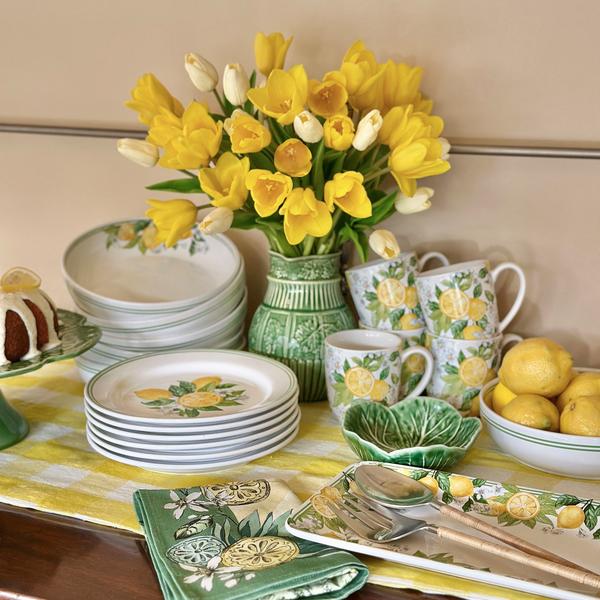Bordallo Pinheiro Cabbage Green Cereal Bowl