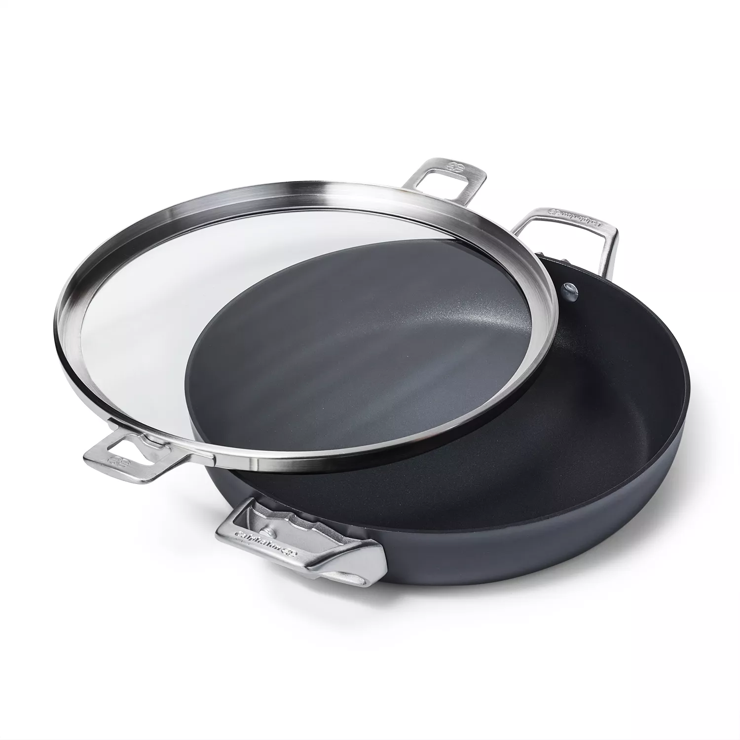 Viking Hard Anodized Nonstick 12 Covered Chef' S Pan