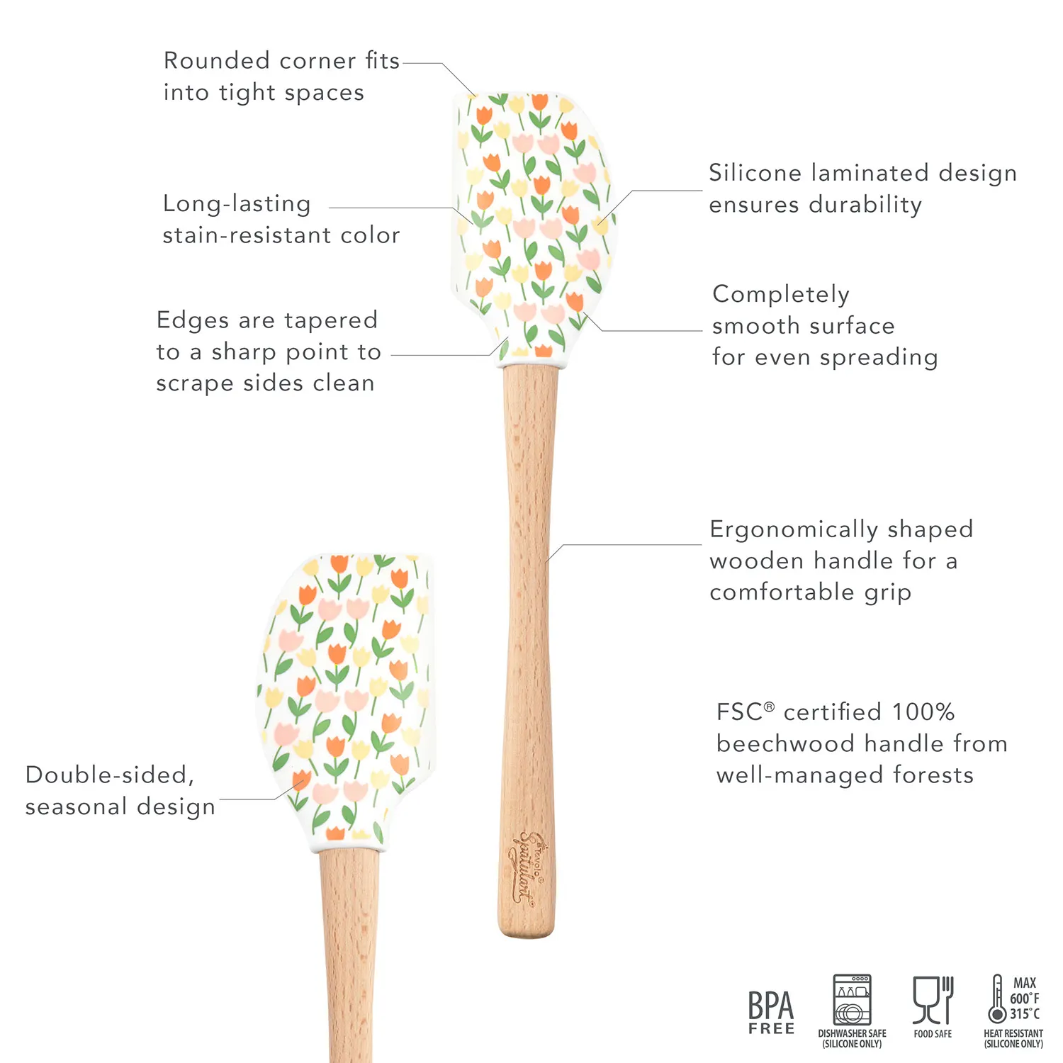 Tovolo Tulips Spatula