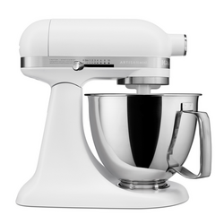 KitchenAid® Artisan® Mini Premium Tilt-Head Stand Mixer with Flex-Edge Beater, 3.5 qt. We like to make homemade rolls and this takes all the hard work out of it