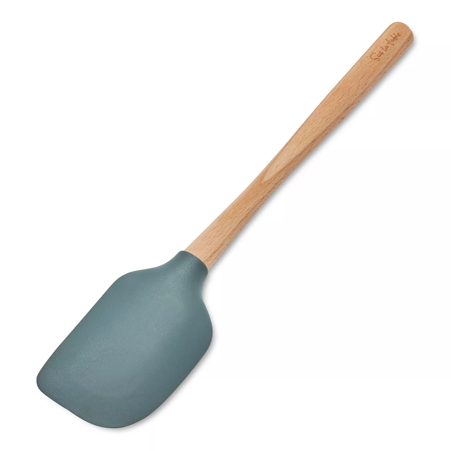 Silicone Skinny Spatula with Wooden Handle - New Orleans School of Cooking