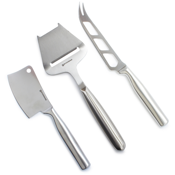 Swissmar 3-Piece Cheese Knife Set