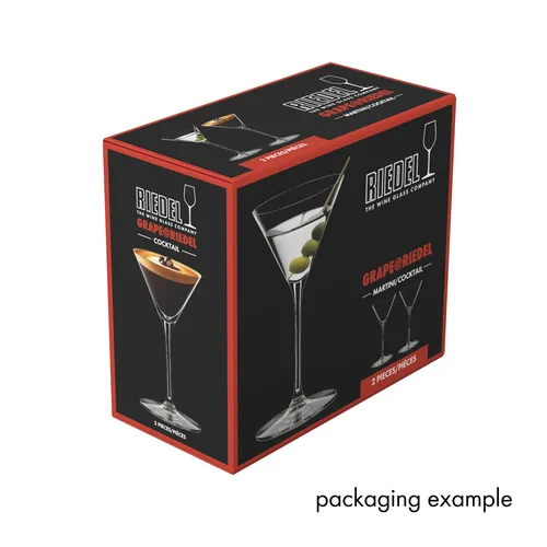 Riedel Grape Martini Glasses