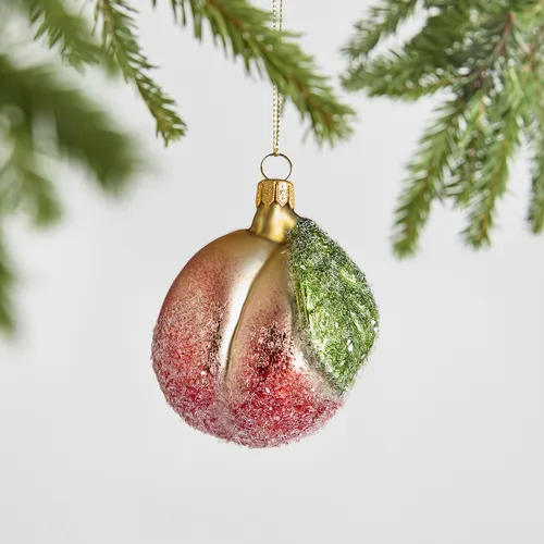 Sur La Table Peach Ornament