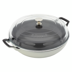 Staub Heritage All-Day Pan with Domed Glass Lid, 3.5 qt. Best all around pan