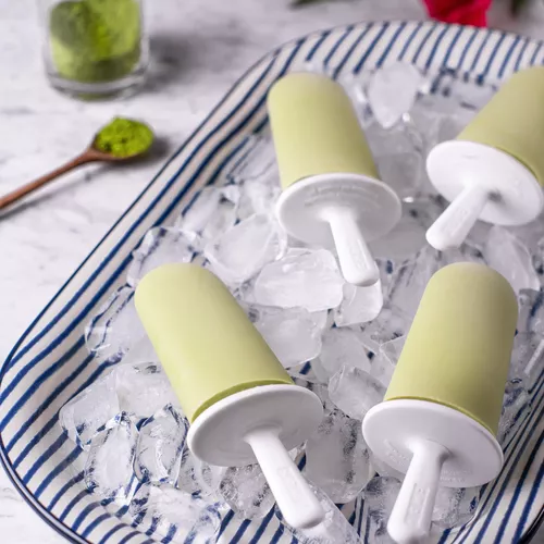 Coconut Matcha Popsicles