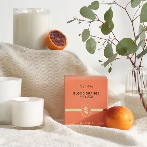 Sur La Table Blood Orange & Yuzu Candle