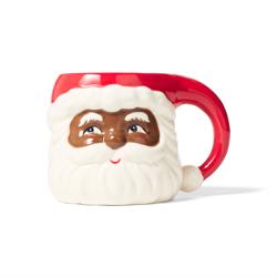 Sur La Table Adult Santa Mug Looks great, but weird rim causes drips