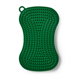 Sur La Table Dual-Action Silicone Sponge Great sponge for cleaning pans and even glassware