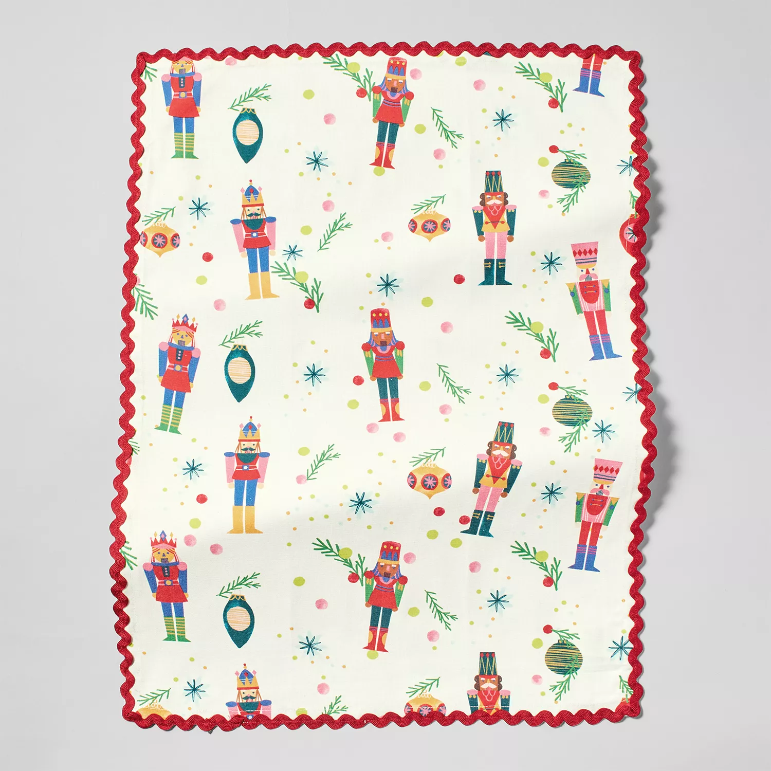 Sur La Table Snowy Village Kitchen Towel