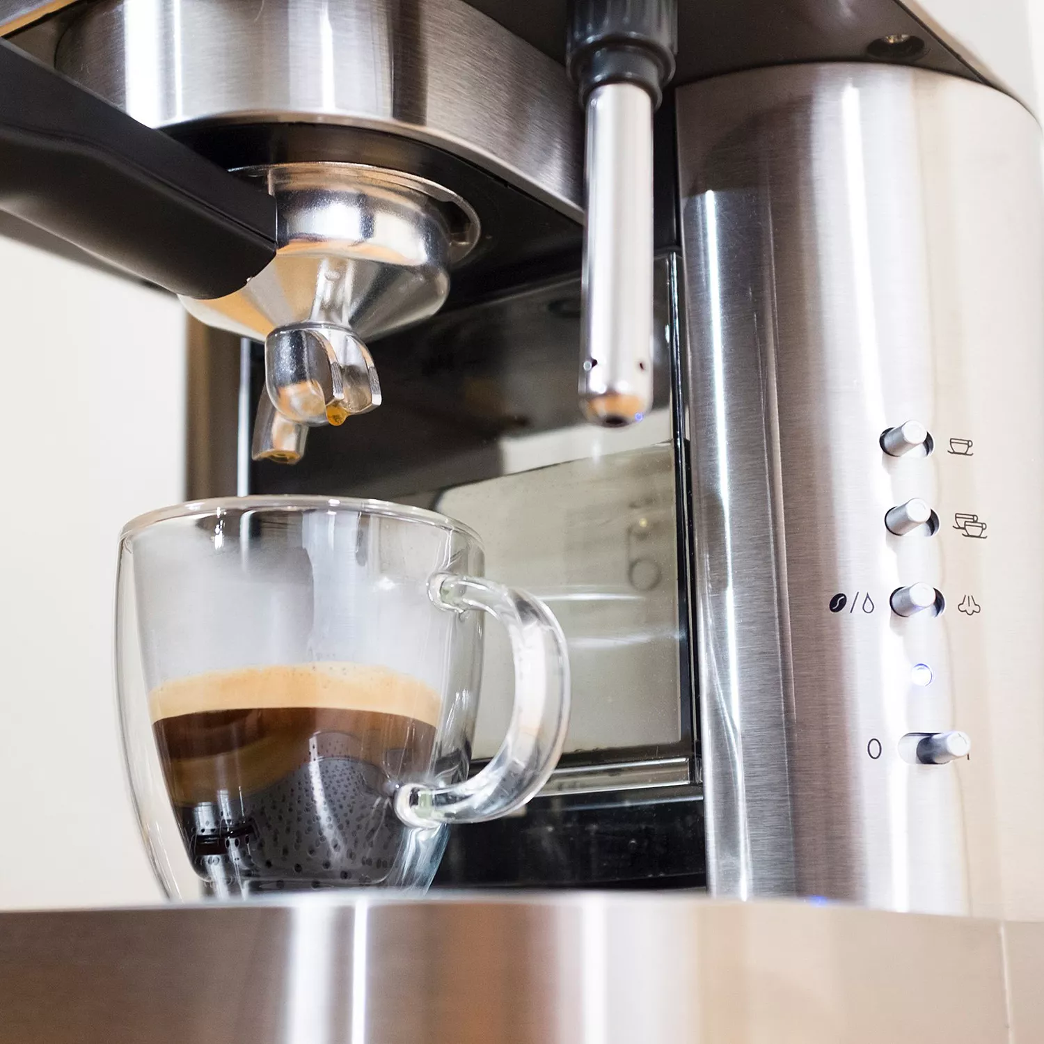 Espressione Stainless Steel Automatic Pump Espresso Machine with Thermo Block