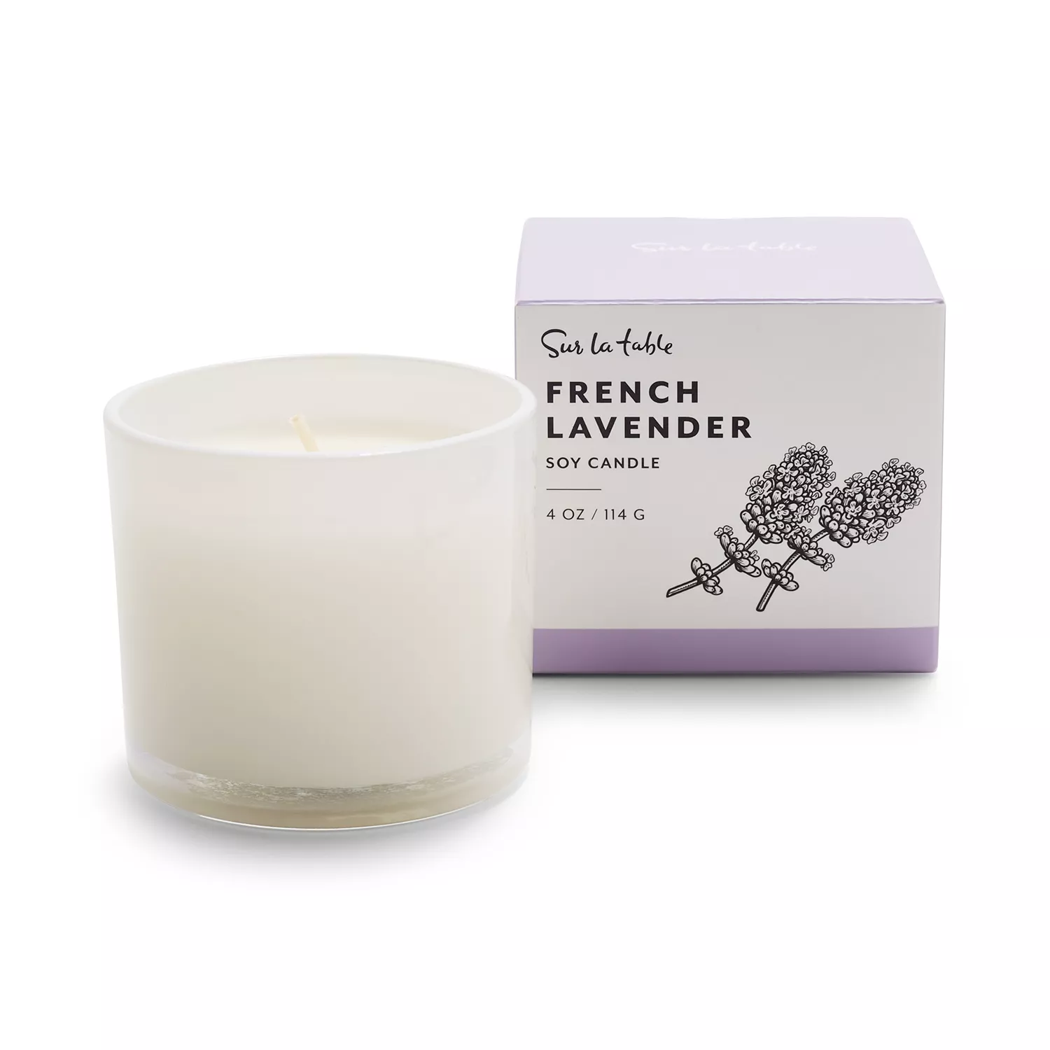 Sur La Table French Lavender Candle, 4 Oz.