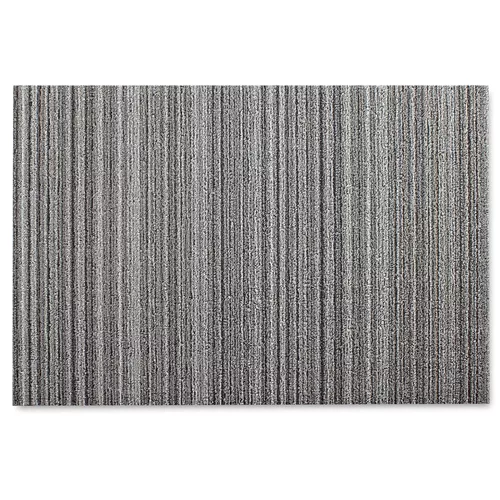 Chilewich Skinny Stripe Shag Mat, Birch