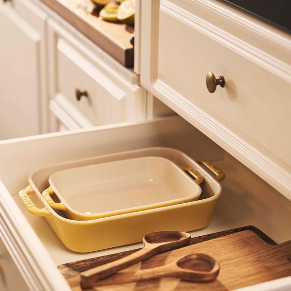 Staub Stoneware 2-Piece Rectangular Baker Set - thumbnail 3