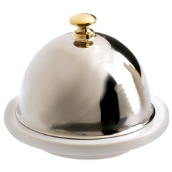 Revol Les Essentiels Butter Dish with Stainless Steel Cloche