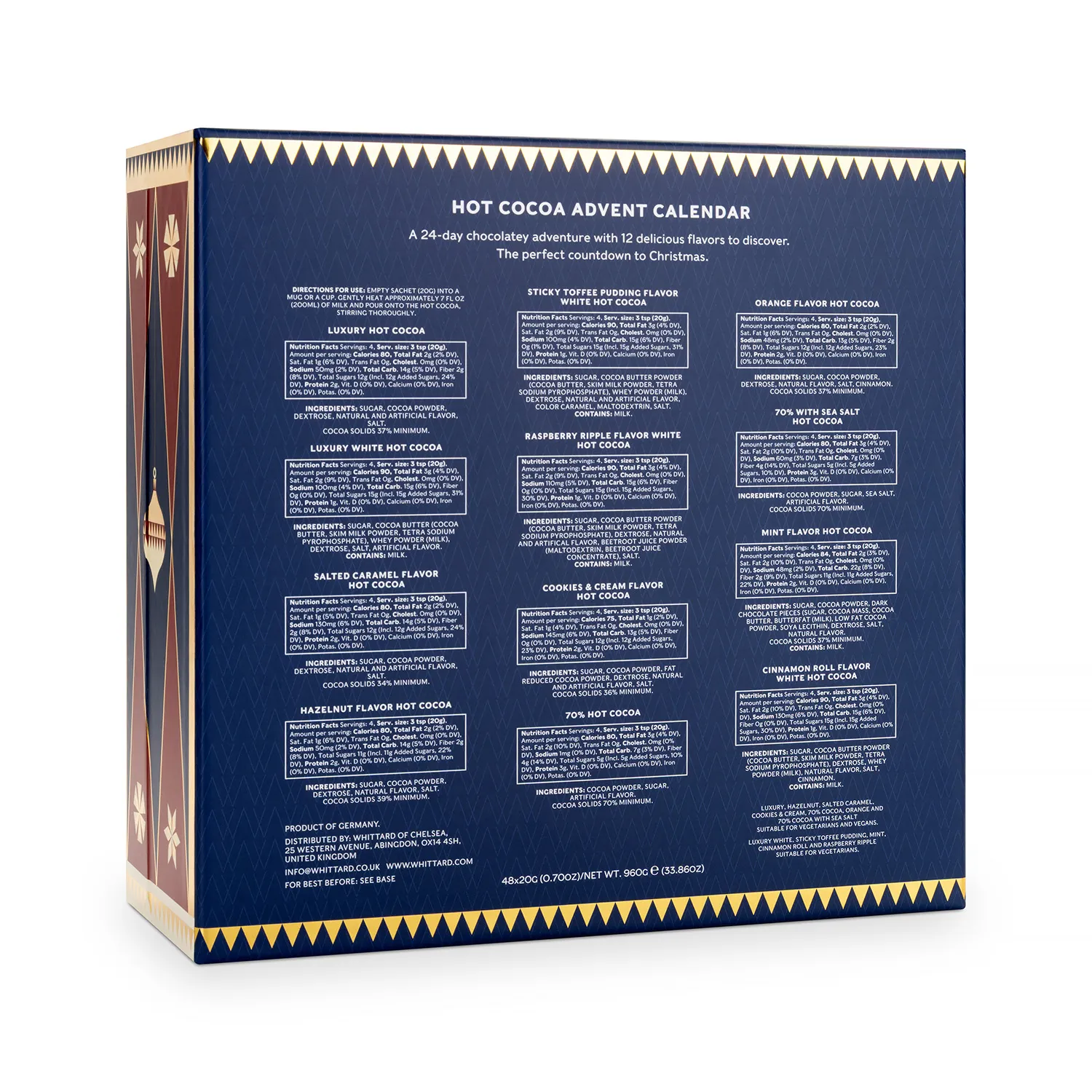 Whittard Hot Cocoa Advent Calendar