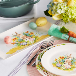 Sur La Table Easter Bunny Rectangle Platter