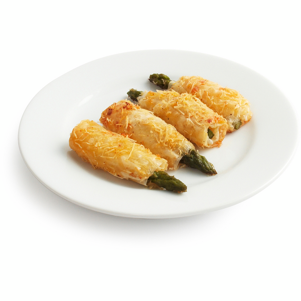 Crispy Asparagus with Asiago in Phyllo, 50-Piece Tray