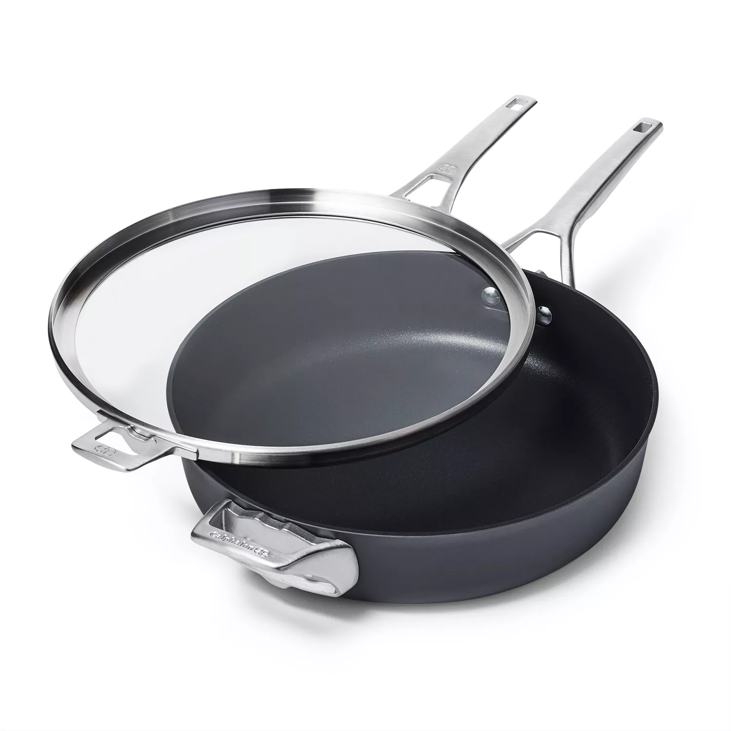 KitchenAid Hard-Anodized Nonstick 5-Quart Everything Pan with Lid