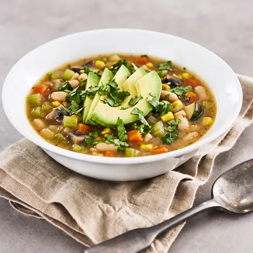 Veggie-packed Bean Soup