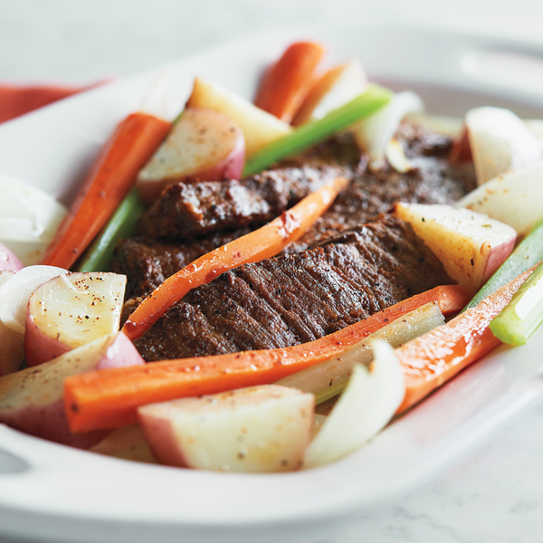 Steamed Beef and Vegetables