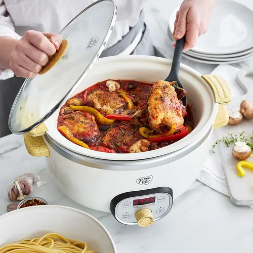 GreenLife Healthy Cook Slow Cooker, 6 qt.