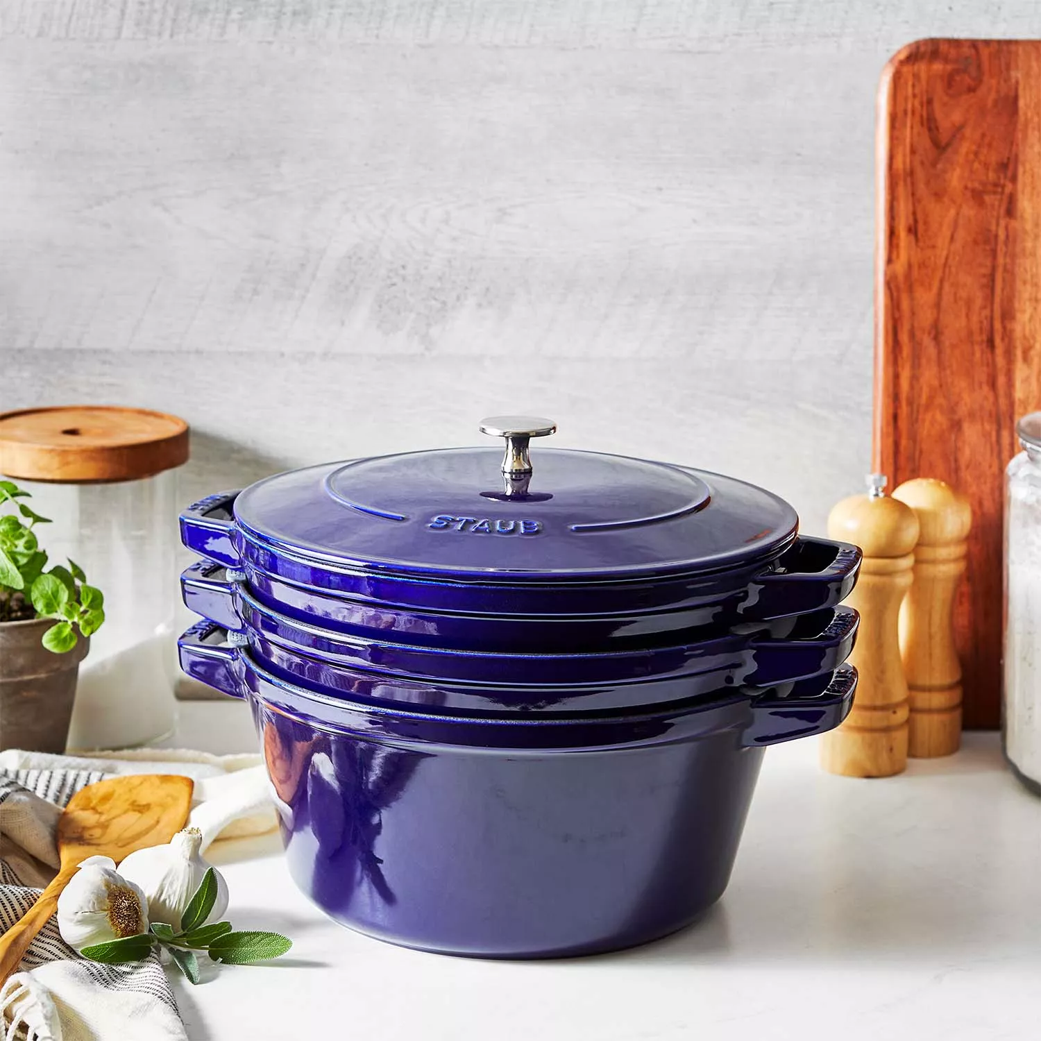 Staub Stackable 4-Piece Set