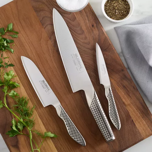 Global 3-Piece Anniversary Chef's Knife Set