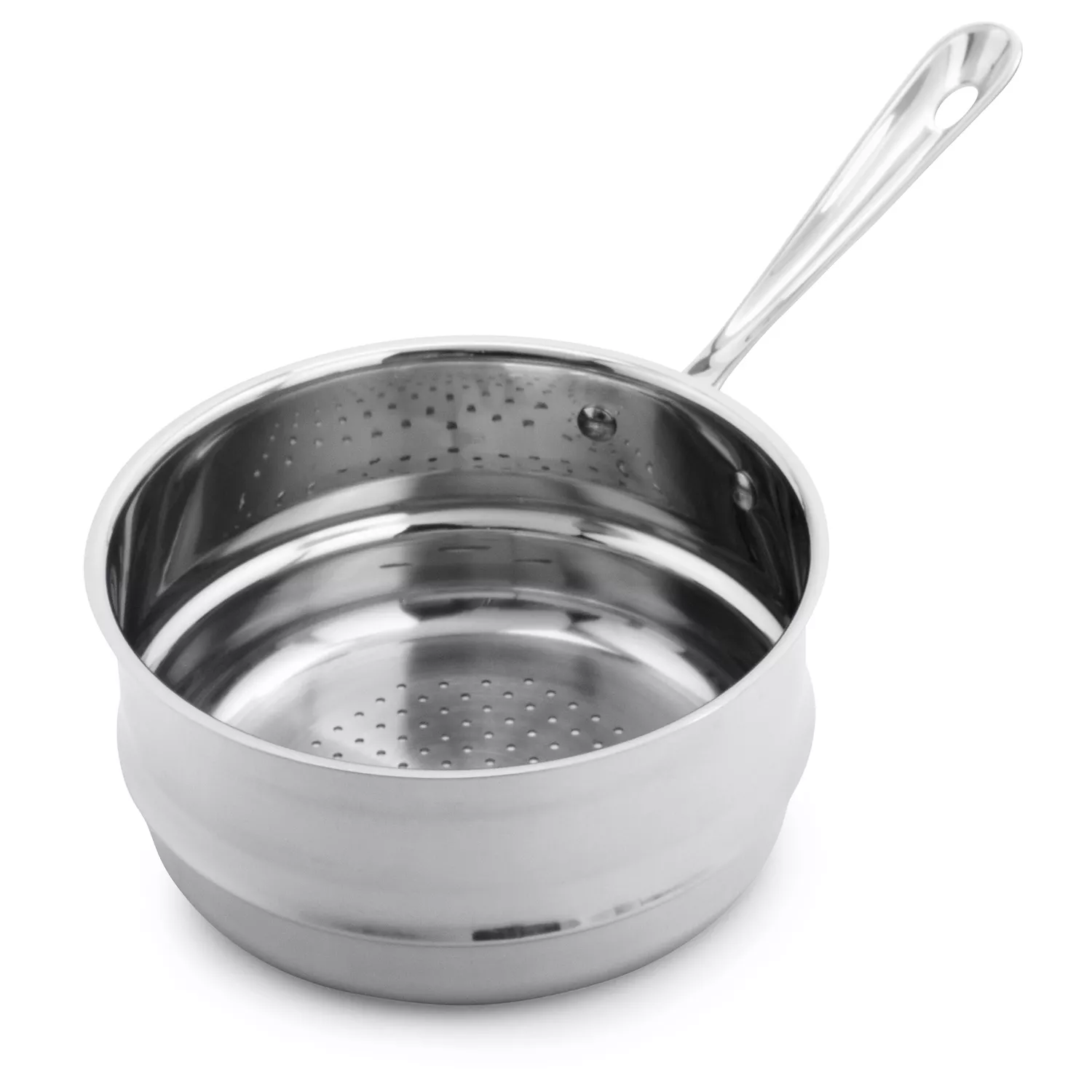 All-Clad 3 quart steamer insert w/LID for 3 and 4 quart All-Clad saucepan  only