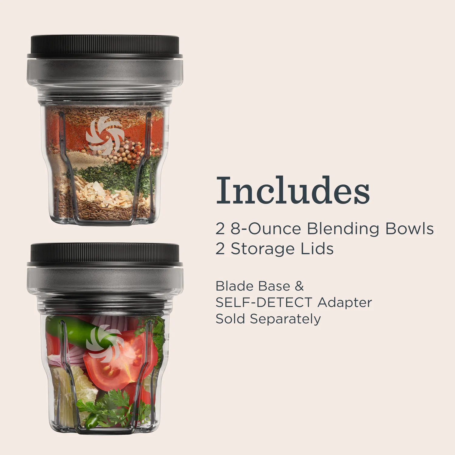 Vitamix 8-Ounce Blending Bowls, Set of 2