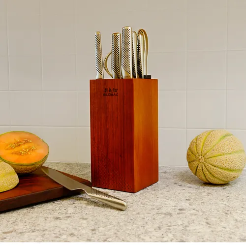 Global Toshi 9-Piece Knife Block Set