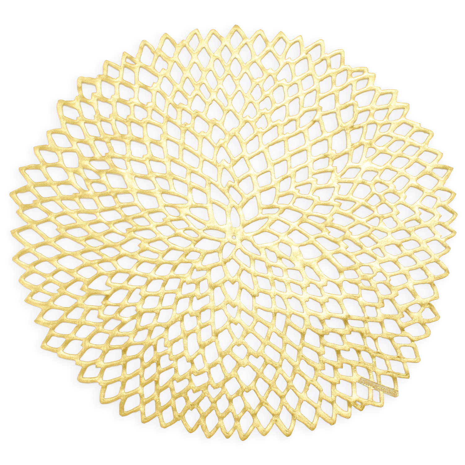 Chilewich Pressed Dahlia Placemat, 14"