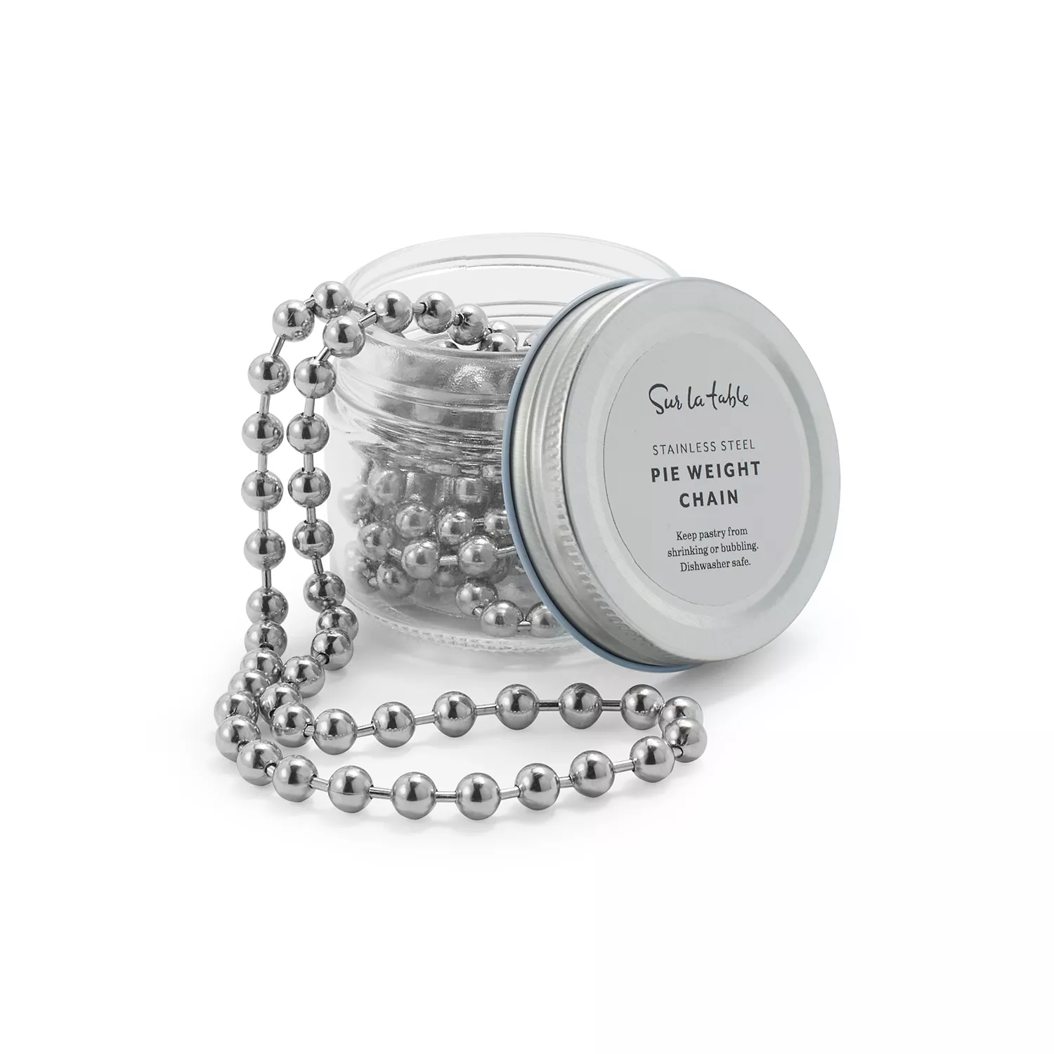 Sur La Table Stainless Steel Pie Weight Chain, 6&#8217;