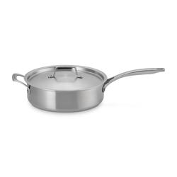 Le Creuset Essential Stainless Steel Sauté Pan, 4.5 qt.
