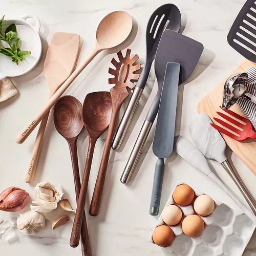 Sur La Table Beechwood Spoon, 14&#34;