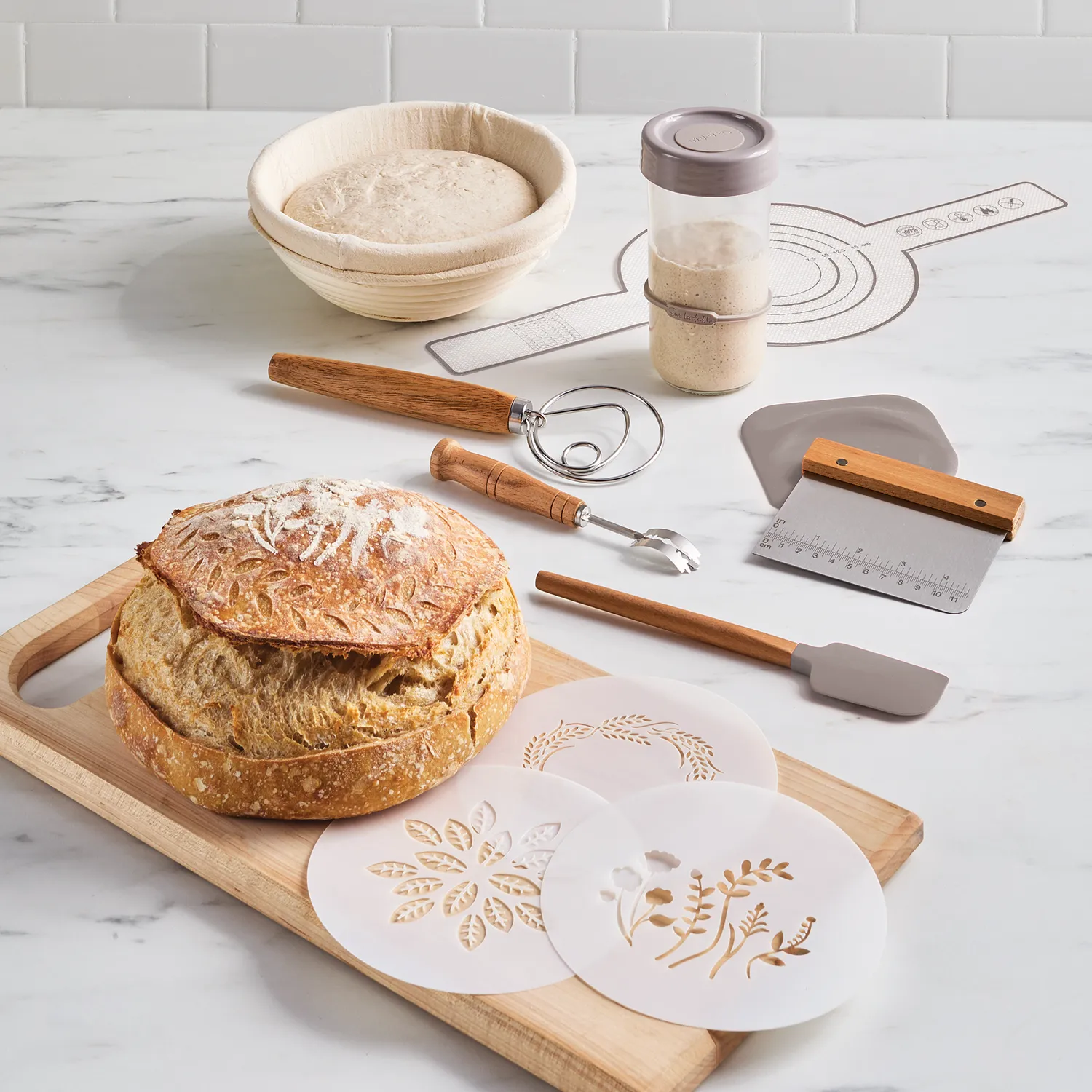 Sur la table Ultimate Sourdough Bread Kit