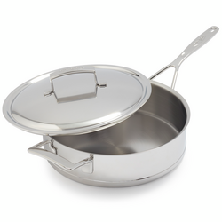 Demeyere Silver7 Stainless Steel Sauté Pan with Lid I have used Demeyere pans for about 3 years now