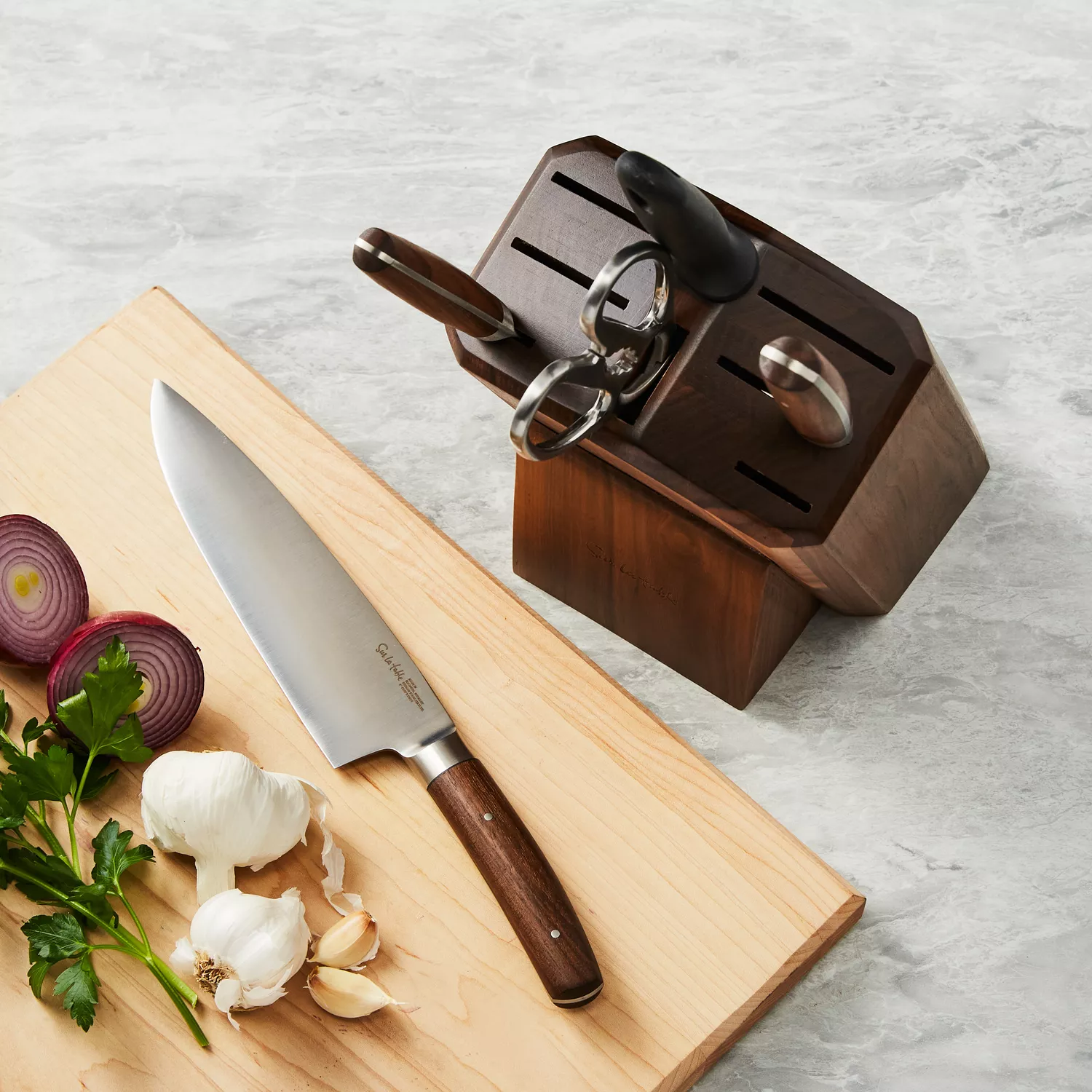  ScanPan Classic 8-Piece Knife Block Set: Home & Kitchen