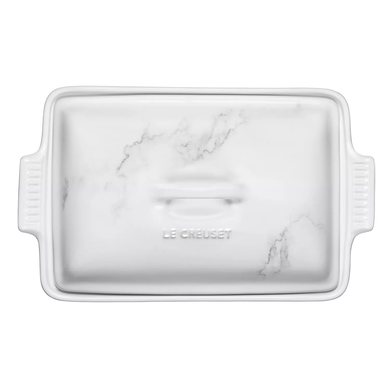 Le Creuset 4-Quart Heritage Stoneware Rectangular Dish - White