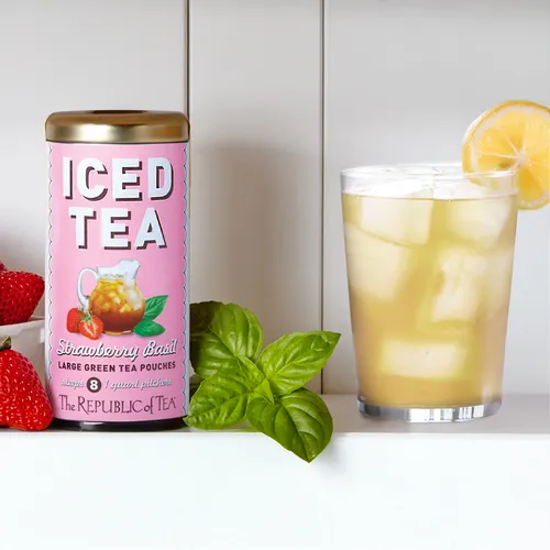 The Republic of Tea Strawberry Basil Iced Tea