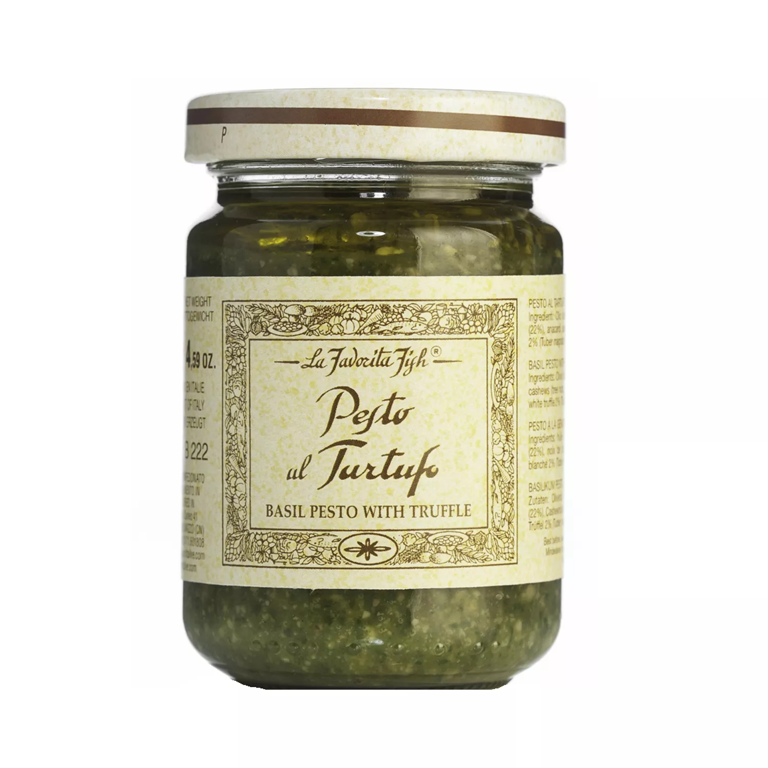  La Favorita Pesto Genovese with Truffles