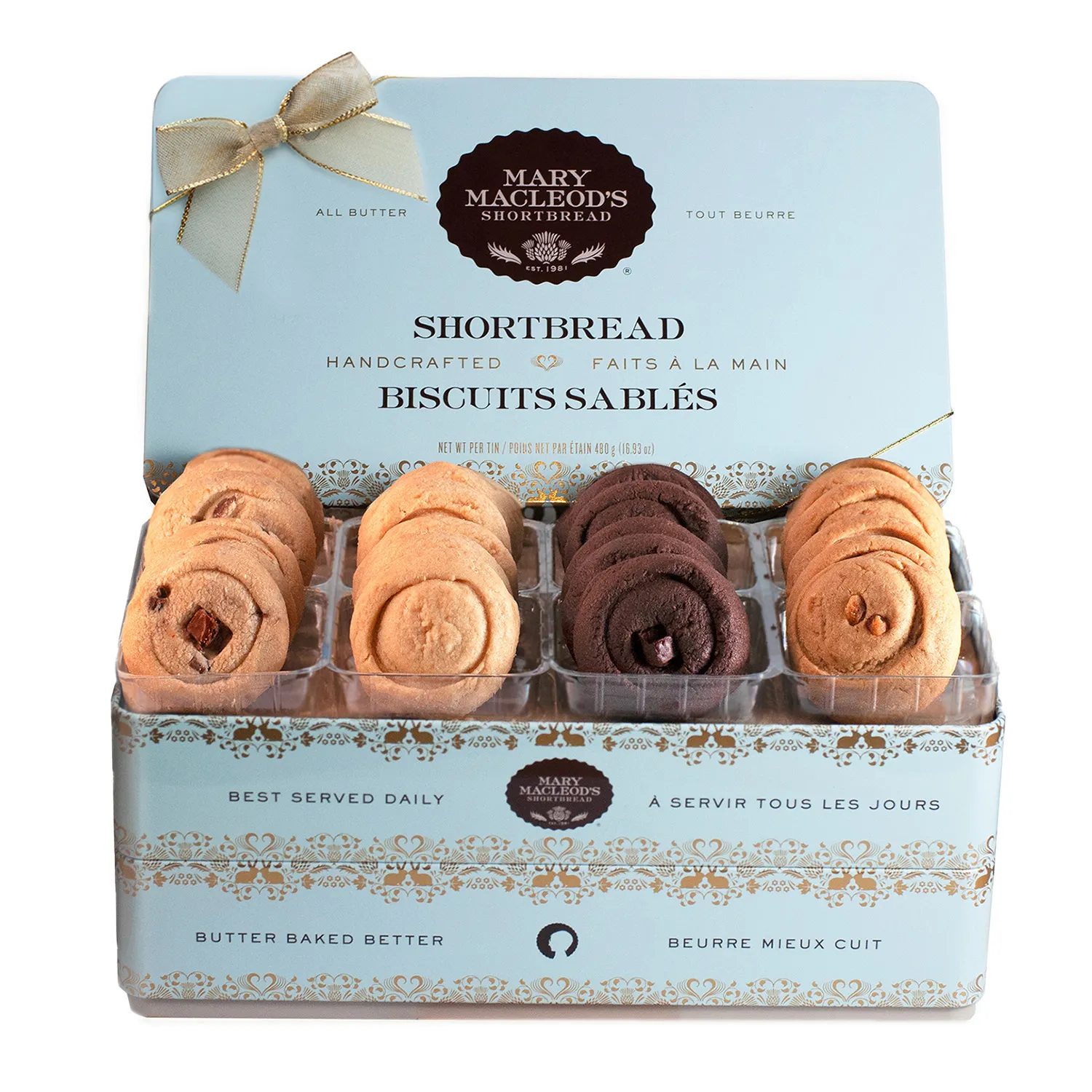 Mary Macleod's Signature Shortbread Cookie Tin, 48 ct.
