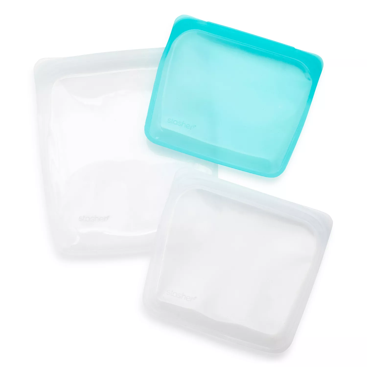 Stasher Reusable Storage Bags, Set of 3