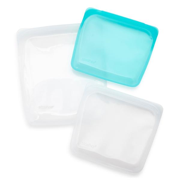 Stasher Reusable Storage Bags, Set of 3