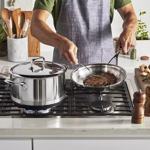 Demeyere Atlantis7 Stainless Steel Dutch Oven with Lid