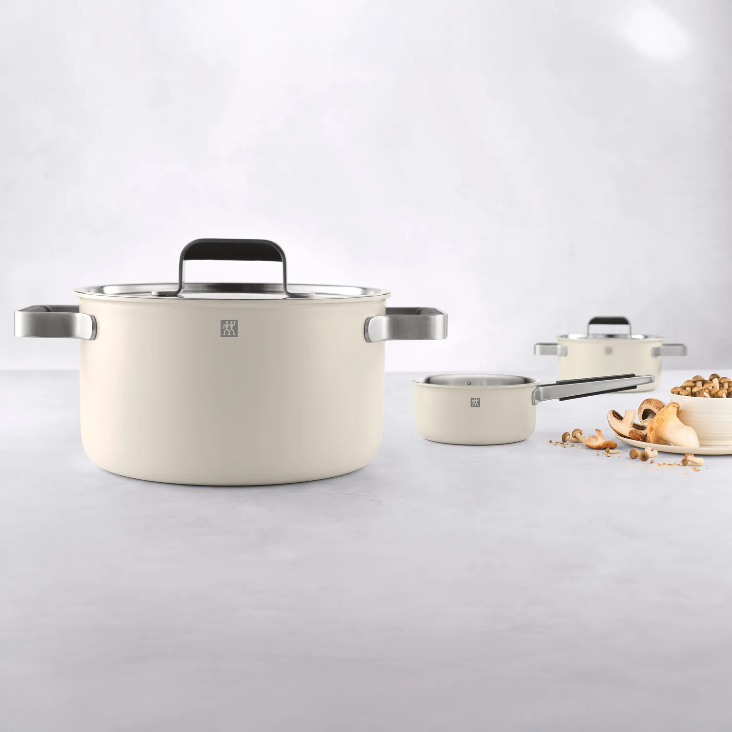 Zwilling Pure Stainless Steel 6-Piece Cookware Set
