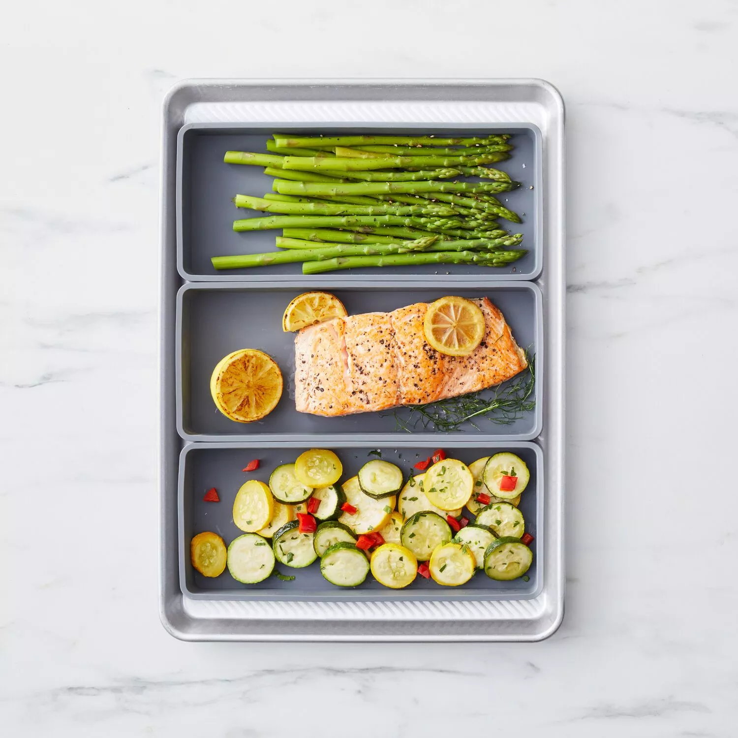 Sur La Table Silicone Sheet Pan Trays, Set of 3