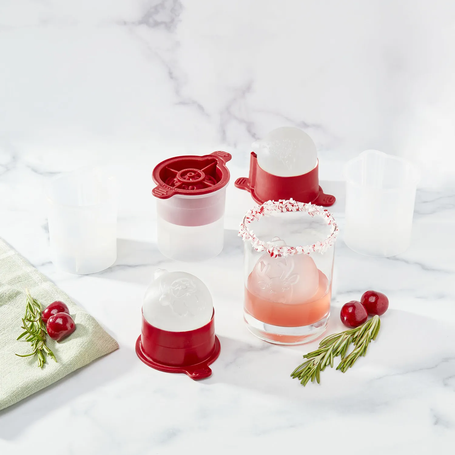 Tovolo Ornament Ice Molds, Set of 4